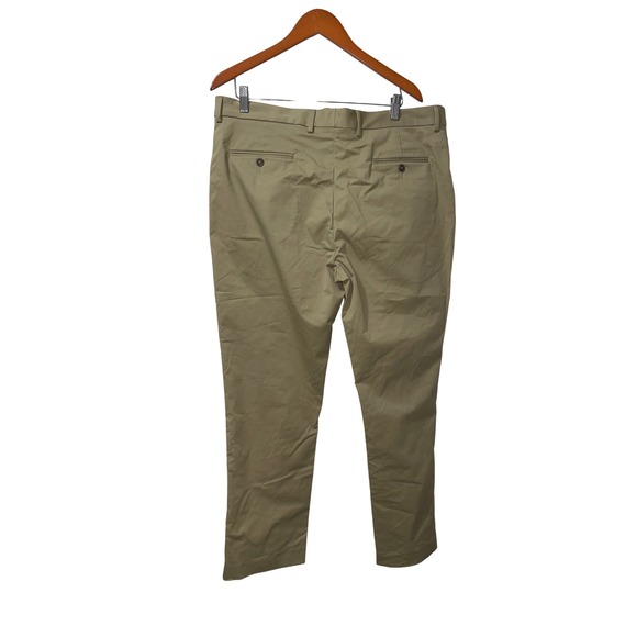 Daniel Cremieux Performance Dress Pants Mens 40x30 Khaki‎ Chinos Trousers - Picture 4 of 5